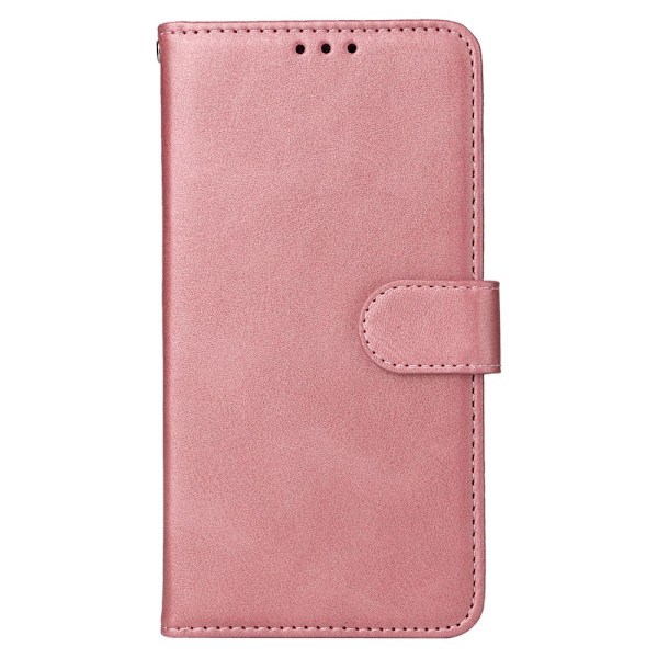 SKALO Samsung A15 5G PU-Nahka Lompakko Kotelo - Useita Värejä Pink Rosa