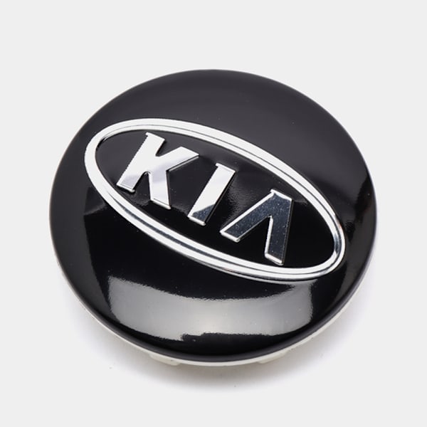 4-pack - Kia navkapslar / Hjulnavsemblem - Bil 65