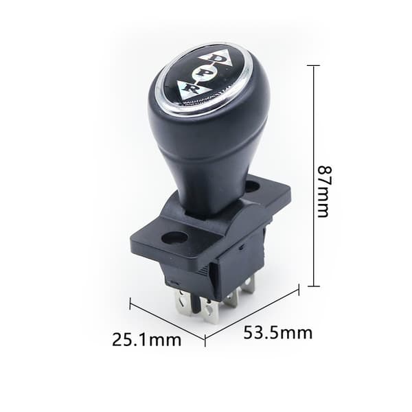 Elektrisk bilbryter for barn - Svart Black