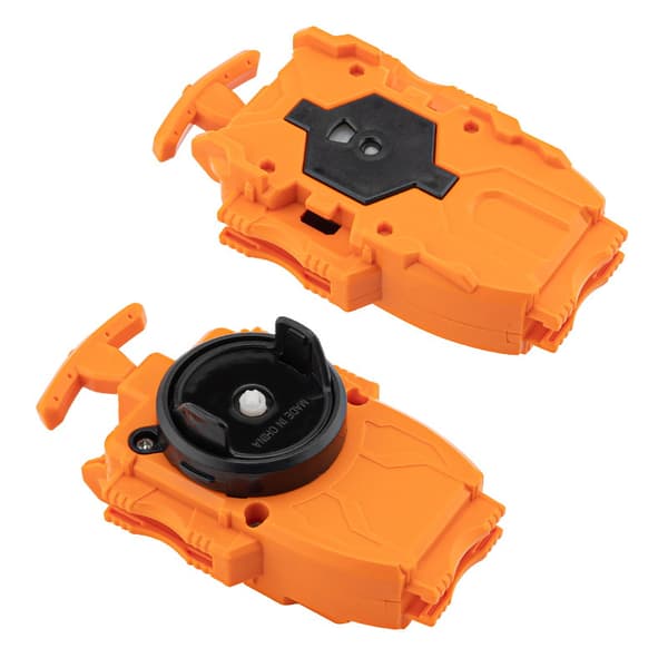 BB Super King Battle Top Launcher (Beyblade medfølger ikke)**Orange enkelt trækline Orange single pull line