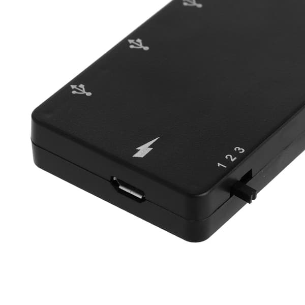 USB C Hub, 5 i 1 USB-C Splitter med 4 USB-grænseflader USB Han til Mikro USB Hun Adapter til Smartphone Tablets