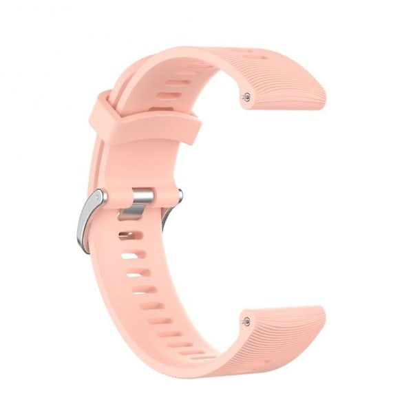 Fargerike 20mm klokkebånd for Garmin Forerunner 245 245m 645 Music Vivomove 3 Hr Sport 02 orange