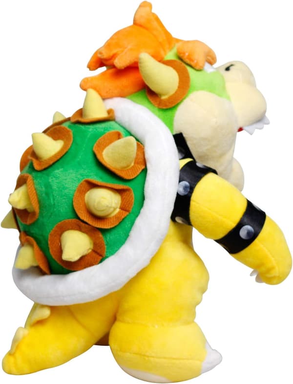 Bowser Plysch, Bowser Leksaker Plyschleksaker 25 cm, Gul