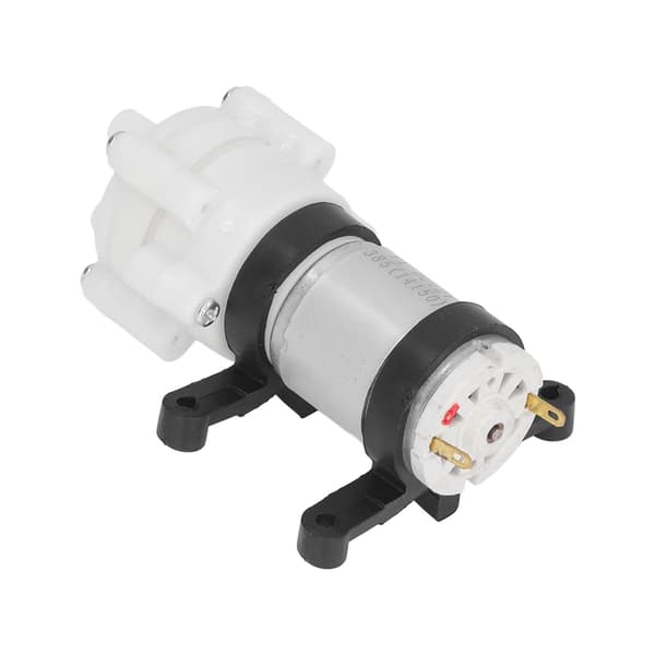 DC 12V vattenpump självsugande membranpump för hushåll 385 motor PVC-stativ 3 meter lyft BT 0.2