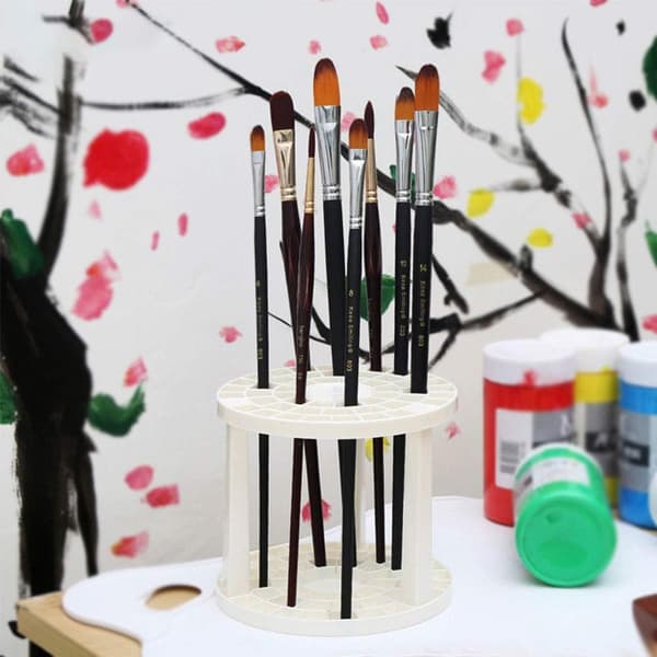Kunstnerpenselholder, Avtakbar Plast Makeup-pensel