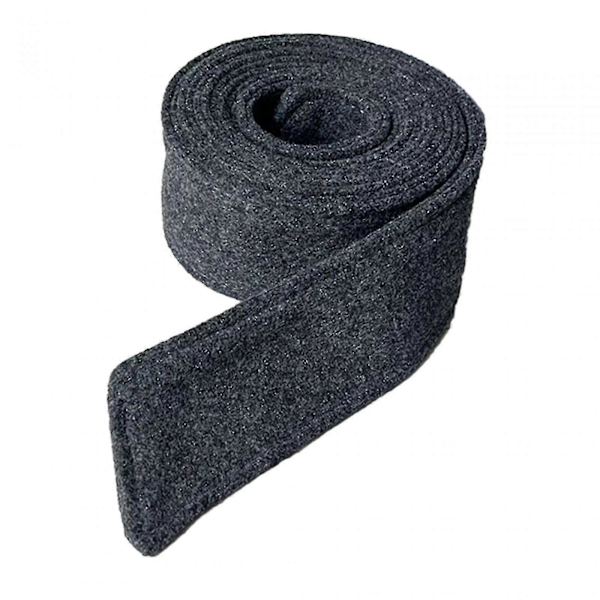 Damekåpebelte med hette, bredt midjebelte, allsidig midjebelte, sløyfebelte, trenchcoat-belte, langt nok for kåper, shopping dark gray