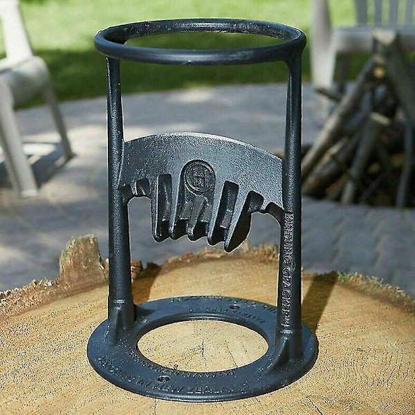 Vedklyv Vedhuggare Metallhantverk Vedklyv, Kindling Cracker Kindling Vedträklyv Dekorativ Prydnad