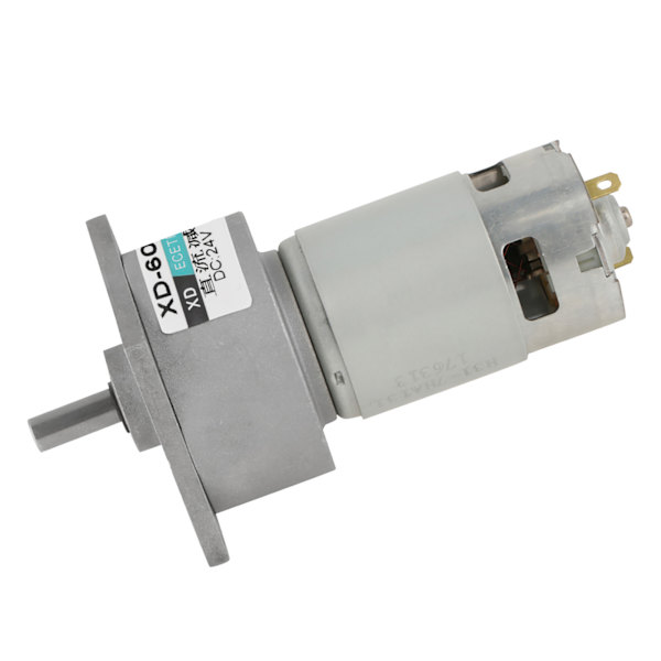 35W Micro DC-motor med metallväxel, hastighetsjusterbar CW/CCW (24V 150rpm)