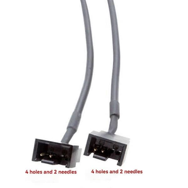 USB til 3-pin / 4-pin PWM 5V USB-kabel til blæser med ærmer, adapterkabel til kabinetblæser Black