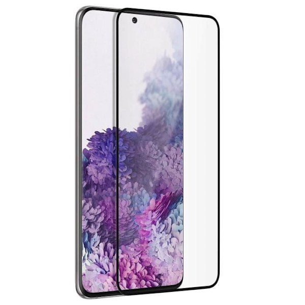 Film til Samsung Galaxy S20 Plus Hærdet glas 9H Akashi Transparent Sort Kontur