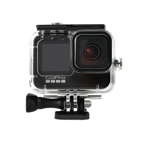 Vanntett 60M hus for GoPro Hero 12 11 10 9 Black Case Dykking Beskyttende