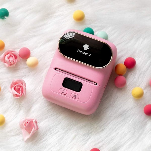 Etikettprinter Mini strekkodeprinter Etikettmaskin