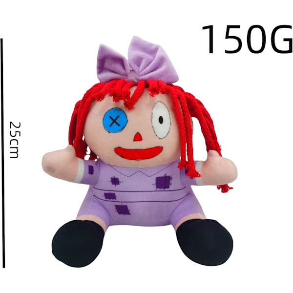 (Bubbel) Fantastiska Digitala Cirkus Plyschdockor, Anime-inspirerad Cirkus