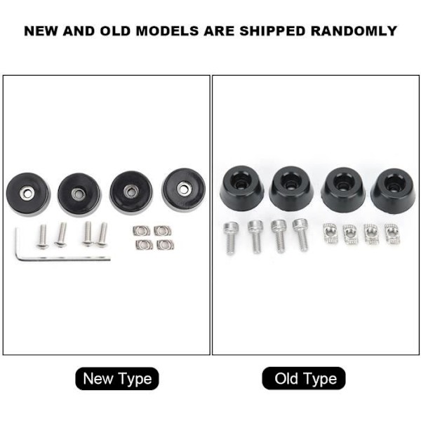 BEL-7590761767937-Anti-Vibration Feet 3D Printer Replacement Accessories Anti-Vibration Rubber Computer Feet