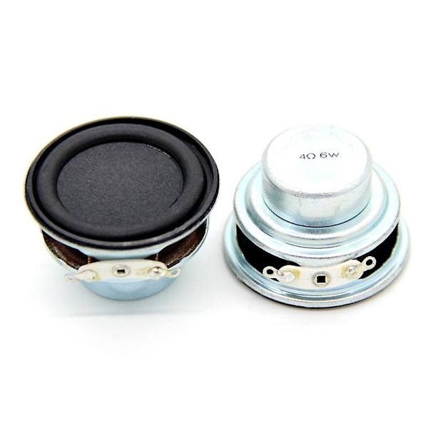 2 st ljudhögtalare 4 6W 40mm 1,5 tum bas multimedia högtalare högtalare DIY audio mini högtalare för hemmabio