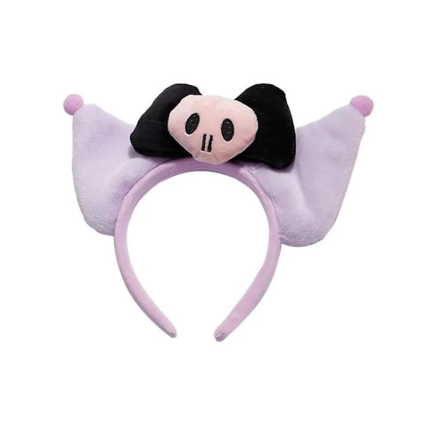 Hauska Sanrio-panta Kuromi My Melody Cinnamoroll Söpö Anime Pehmo Hiustarvikkeet Halloween-sarja Lasten Lelut Nukke Tyttölahja A8