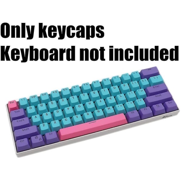 61 Pbt Keycaps 60 Prosent, Ducky One 2 Mini Keycaps OEM Profil