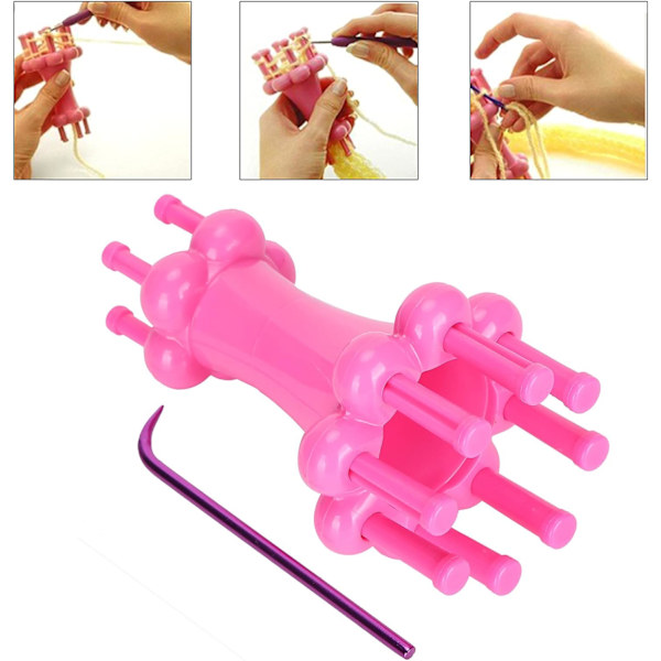 Repknätare i plast, lätt och stark för DIY-stickning