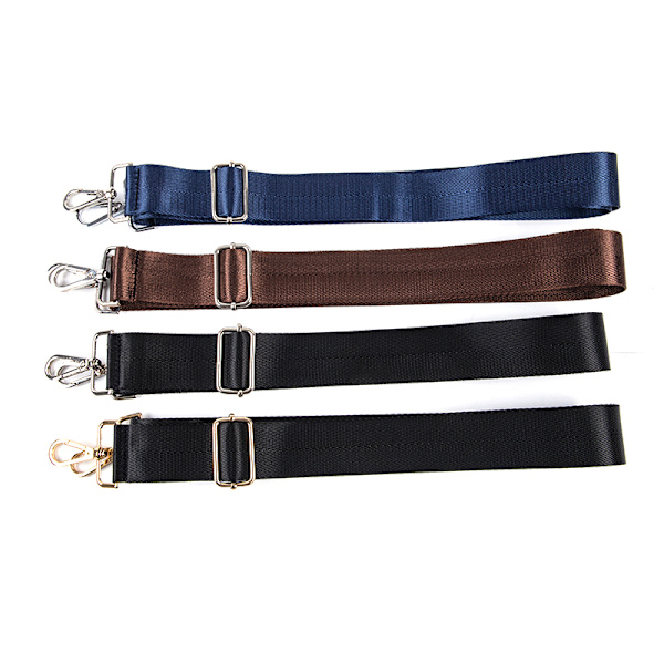 80-140CM Utbytesaxelrem Coff{BT} Coffee Silver buckle