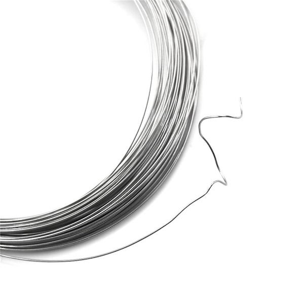 0,5 mm Nichromtråd 10 m længde modstand modstandstråd Awg tråd Hfmqv [DM] One Size