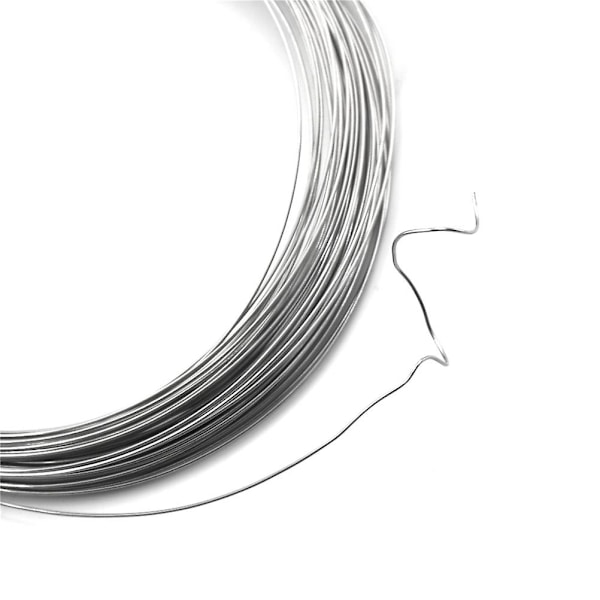 0,5 mm Nichromtråd 10 m længde modstand modstandstråd Awg tråd Hfmqv One Size