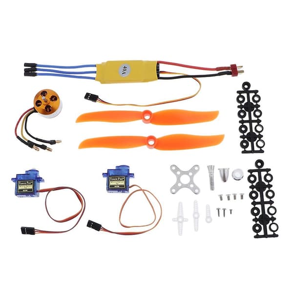 Rc-lentokoneen osat