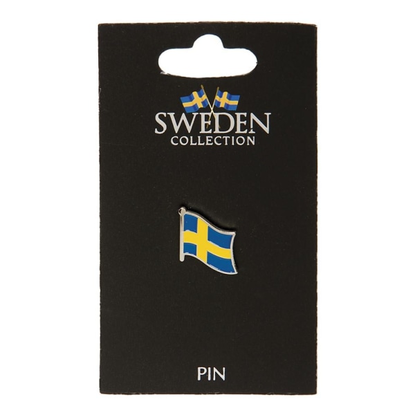 Pin Brosch Souvenir Sverige Flagga Multicolored multicolor