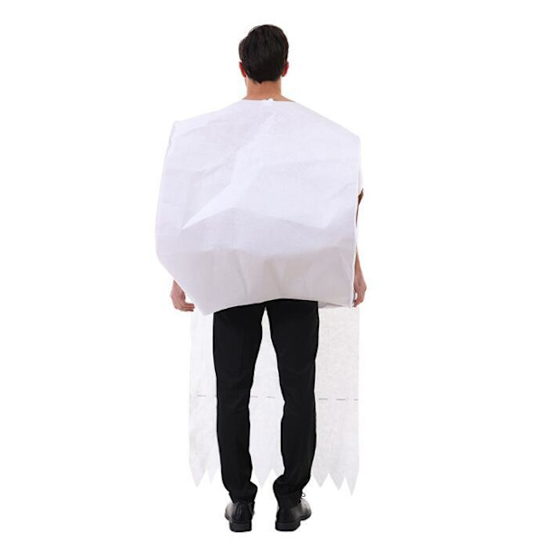 Gigant toalettpapirrull voksen Halloween-kostyme 69.5*78CM