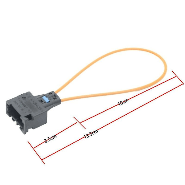 MOST Fiber Optic Loop Bypass HANN- OG HUNKONNEKTOR Adaptersett for -