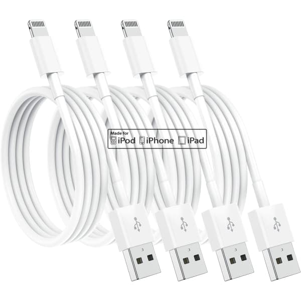 6-fods iPhone opladerkabel, hurtig opladerkabel