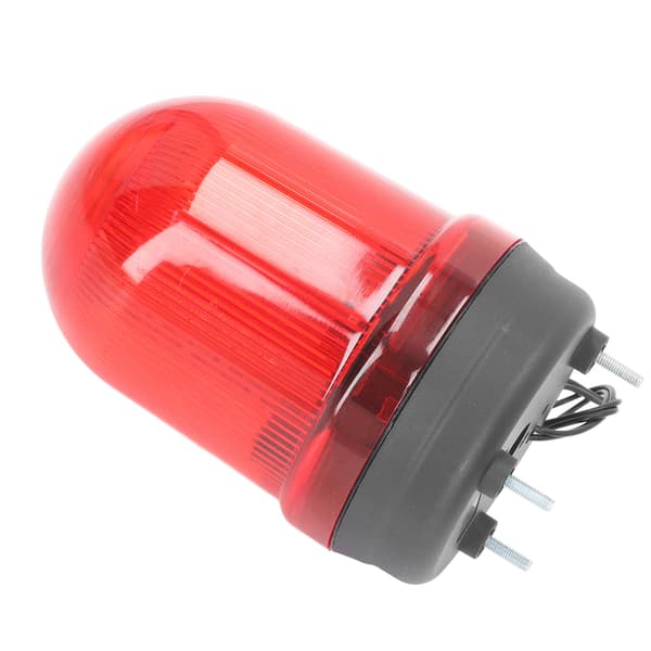 Industriel LED roterende strobe mini-modes justerbar lydløs nødbelysning til garageværksteder 220V