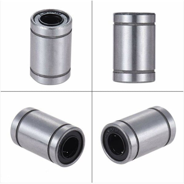 LM8UU 3D-skriver 8mm lineær kulelagersleeve for Reprap 3d-skriver Prusa Mendel I3 CNC-maskin