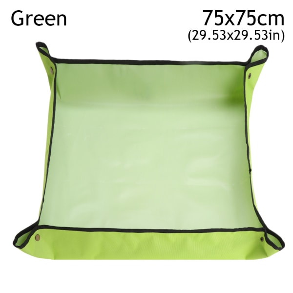 Planteringsmatta för trädgårdsplatta GRÖN 75X75CM grön green 75x75cm