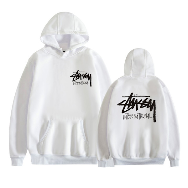 Unisex Tussy Huppari Keskipainoinen Huppari Valkoinen Valkoinen White S