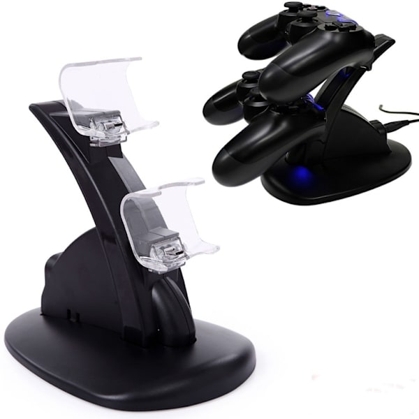Playstation 4 / PS4 latausasema telakointiasema ohjaimen lataamiseen