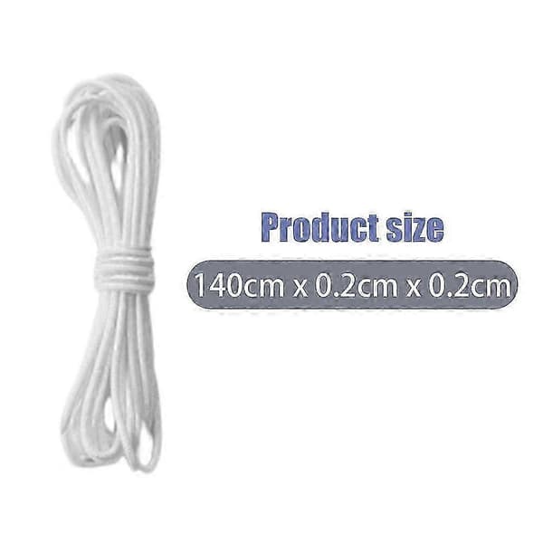INF Salomon Quicklace snørebånd White M