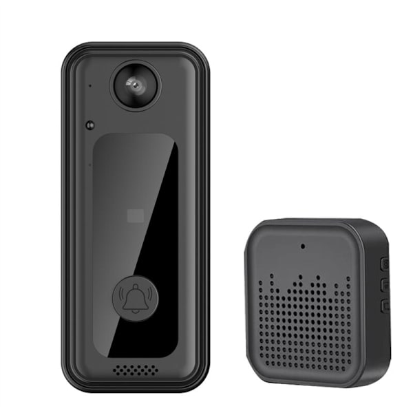 Wifi Smart Video Dörrklocka Stöd Mobiltelefon Fjärrkontroll Hög Definition Vidvinkel Visuell Dörrklocka Set