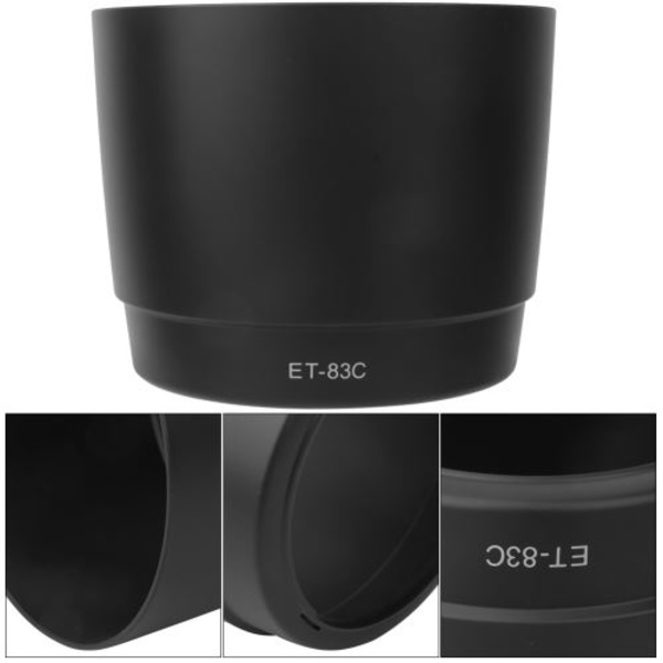 ET-83C Sort plastikhjelm til Canon EF 100-400mm f /