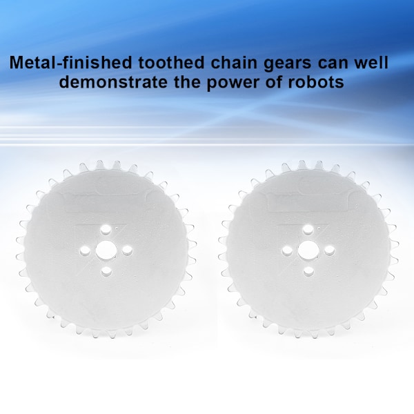 2 stk 32-tanns tannhjul med 32 tenner Industriell robottilbehør