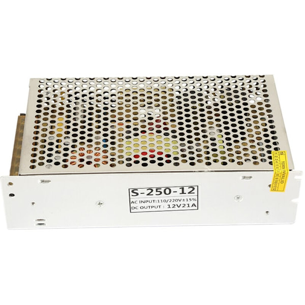 S-250W-12 DC 12V 21A LED-skiftende strømforsyning driveradapter til industrielt udstyr