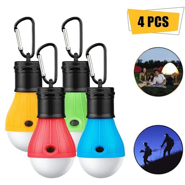 Campinglampa, Bärbar Tältlampa, LED Camping Lykta, Camping