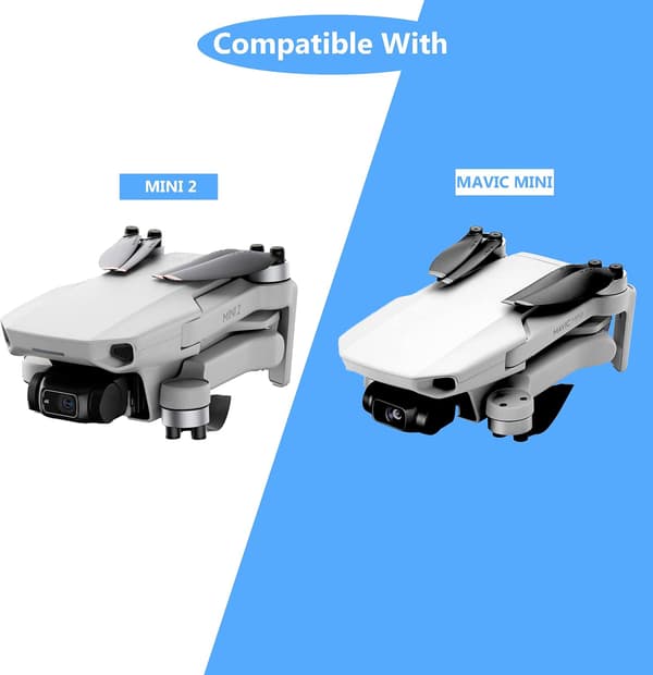 Mini 2 SE Landningsställ Ben Ben Vikbara Förlängda Kit för DJI Mini 2 SE/Min