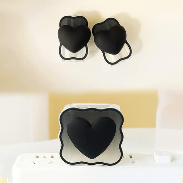 5 i 1 DIY 18W 20W Hjärtaformad Skyddande Datakabel USB-Laddare