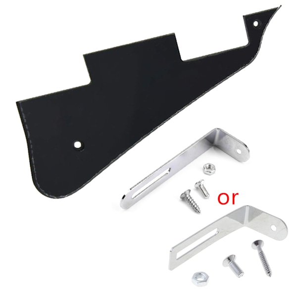 5 stk LP Gitar Pick Guard Scratch Plate Pickguard for Gibson for Les Paul Gu Black 0.04