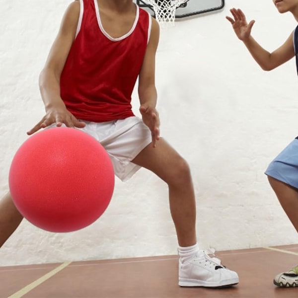 Tyst Basketboll 29,5 tum, Standard Hush Handtag Basketboll, Tyst Basketboll Dribbling inomhus Bl Blue Number 7