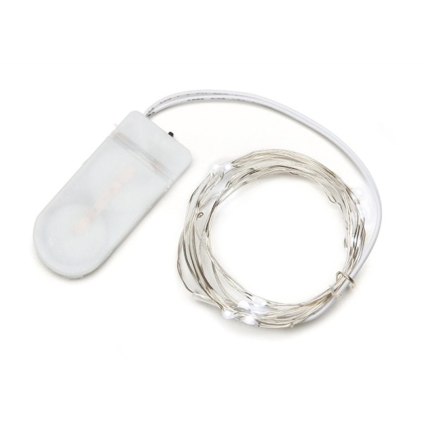 4-pack ljusslingor med 20 små söta MicroLED-lampor med batteri - Perfet