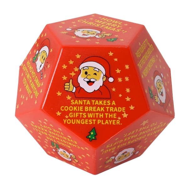 För Julklappsutbyte Festspel Tärningar Tomte Byte Presentutbyte Tärningar Hilariskt Utbytesfestspel Tärningar{h} A