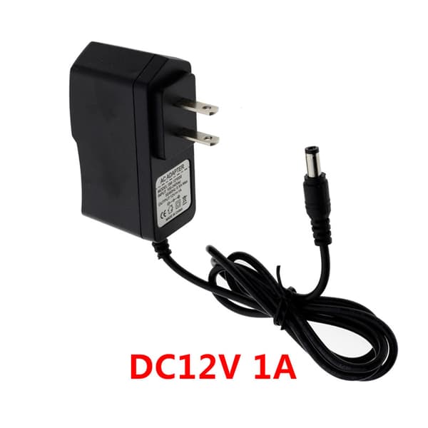 12V3A strømadapter Veggmontert