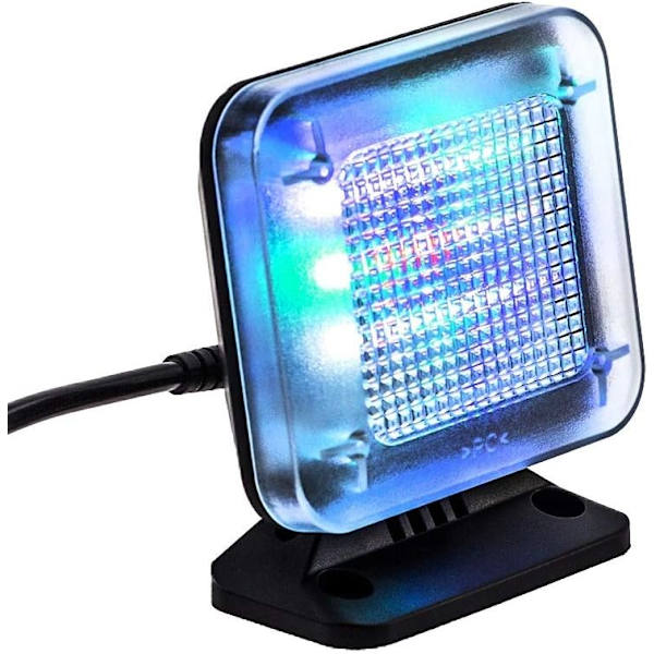 LED-tv-simulator, der simulerer tyveri via lyssimulering, h