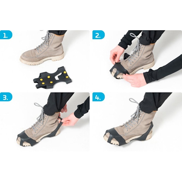 Atom Ice Grips XL (44-46) for Safe Winter Walks